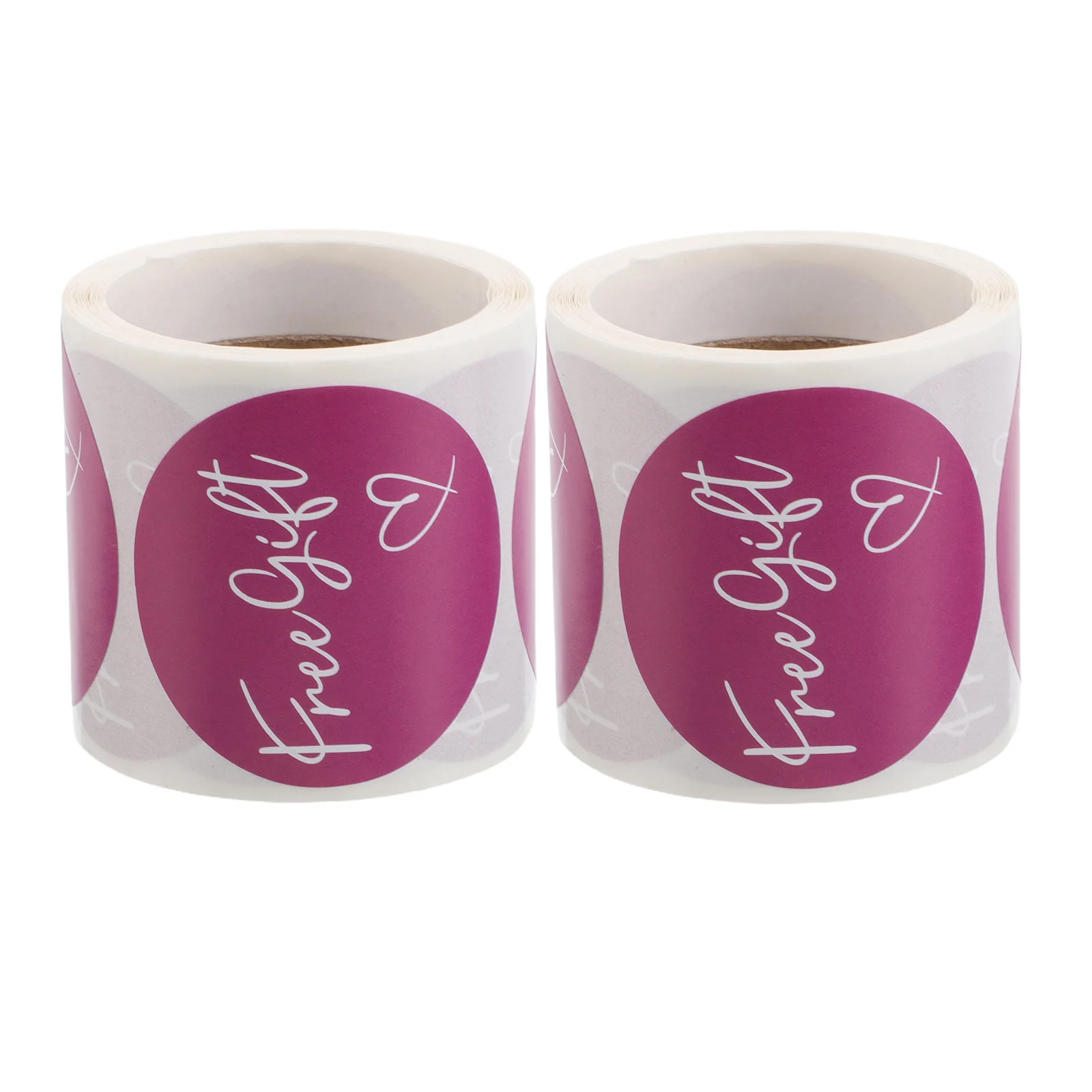 

2 Rolls Lavender Round Label 3.8Cm Self-Adhesive Paper For Packaging Envelopes Bottles Wedding Favors Party Supplies