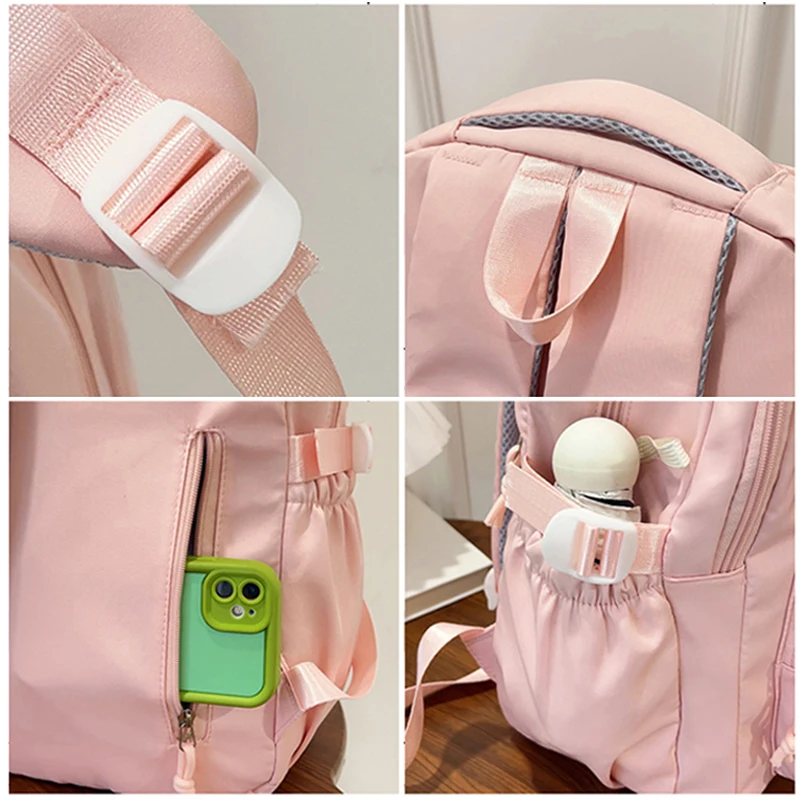 Zaino per bambini per adolescenti Studenti Grande capacità Viaggio all'aperto Viaggio breve Viaggio Pendolarismo Gita Borsa Zaino per laptop