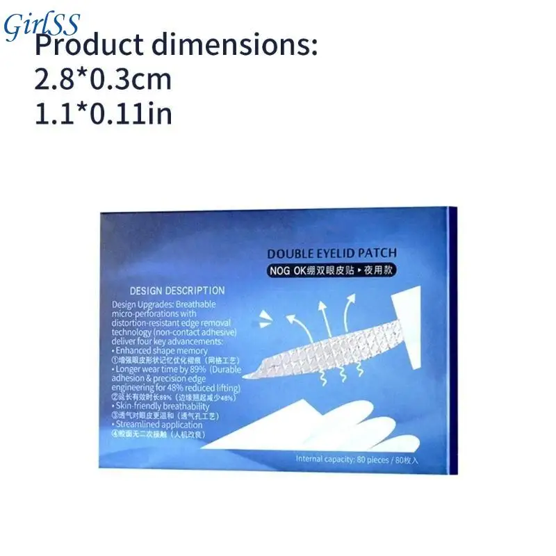 Memory Adesivi per occhi adatti sonno Doppia palpebra naturale durante il sonno T4MB