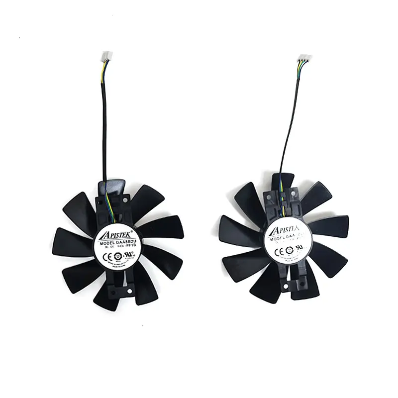 Sapphire 100MM GAA8B2U GAA8S2U 4PIN R9 380 380X Video Fan Sapphire R9 380 380X 2g4G D5 Graphics Card Fan VGA Cooling Fan