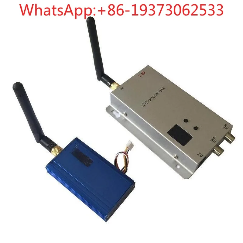 

2.4G-передатчик, беспроводная передача изображения FPV, цифровой дисплей, беспроводной видеоприемник, аналоговый передатчик для мониторинга