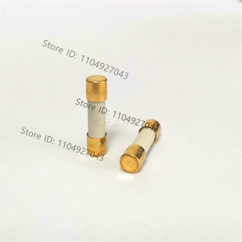 1pcs Gold Plated Ceramic Fuse 5*20/T2AL250V Slow T Audiophile HIFI
