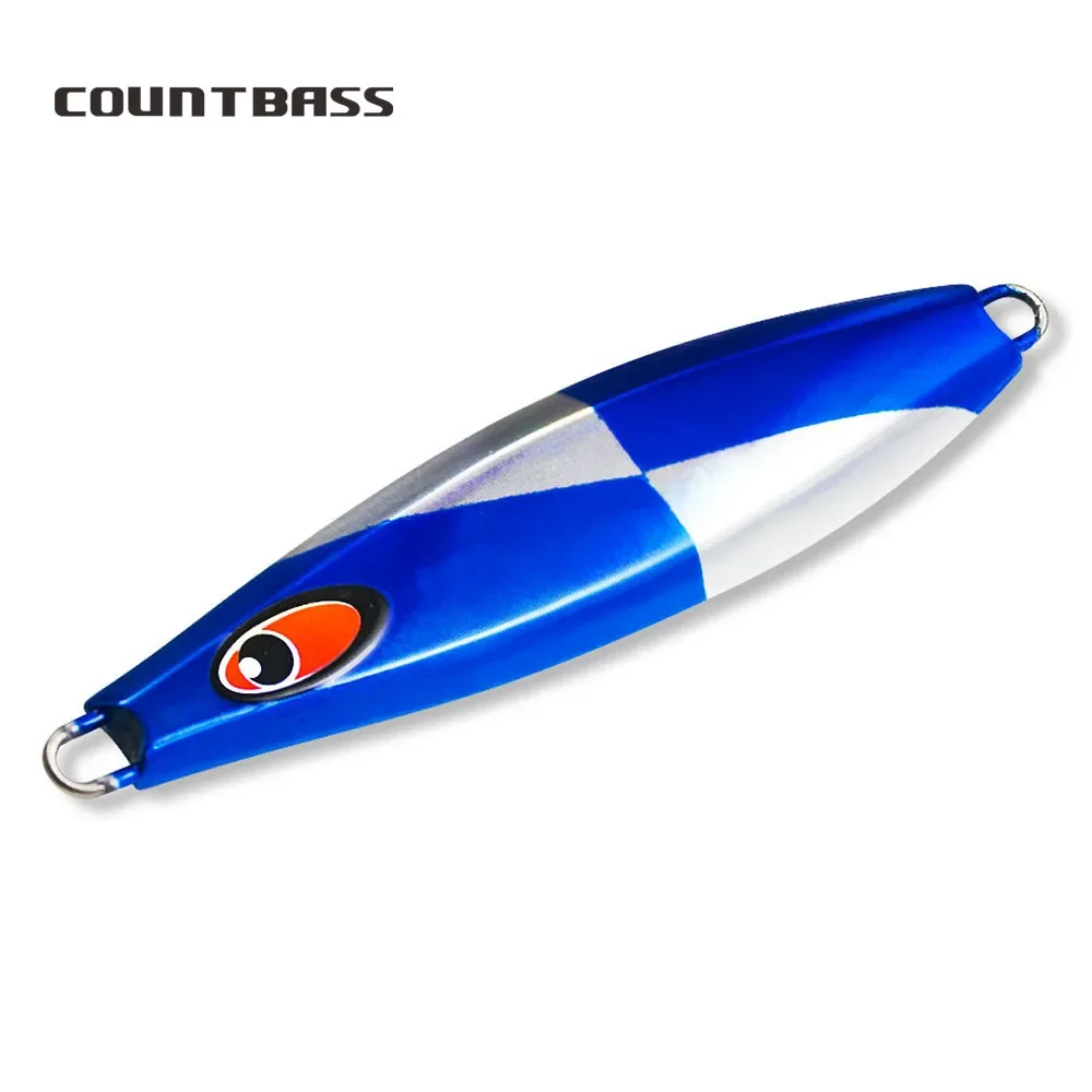 

COUNTBASS 80g Slow Jigs Shore Metal Fishing Lures Saltwater Game Pesca Baits