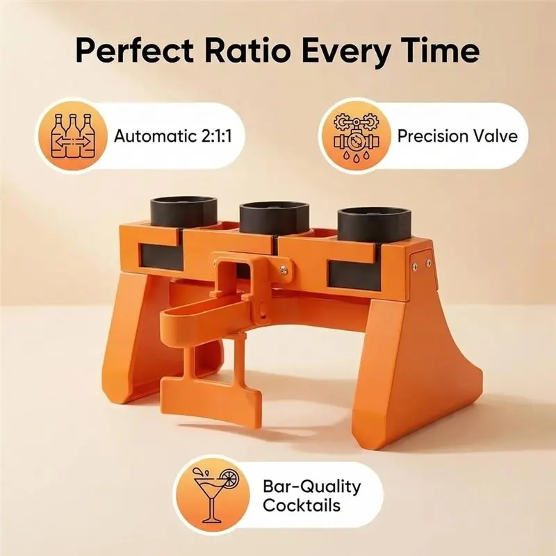 Exquisite-Fun Drink Mixer-One-Touch Cocktail Maker,Party Supplies