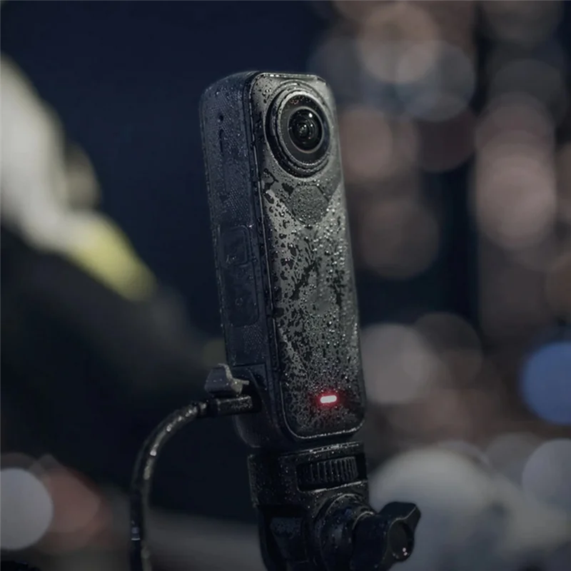 A93P USB Charging Port Cover For Insta360 X5 Waterproof Dust & Rain Protector For Outdoor Action Camera Use