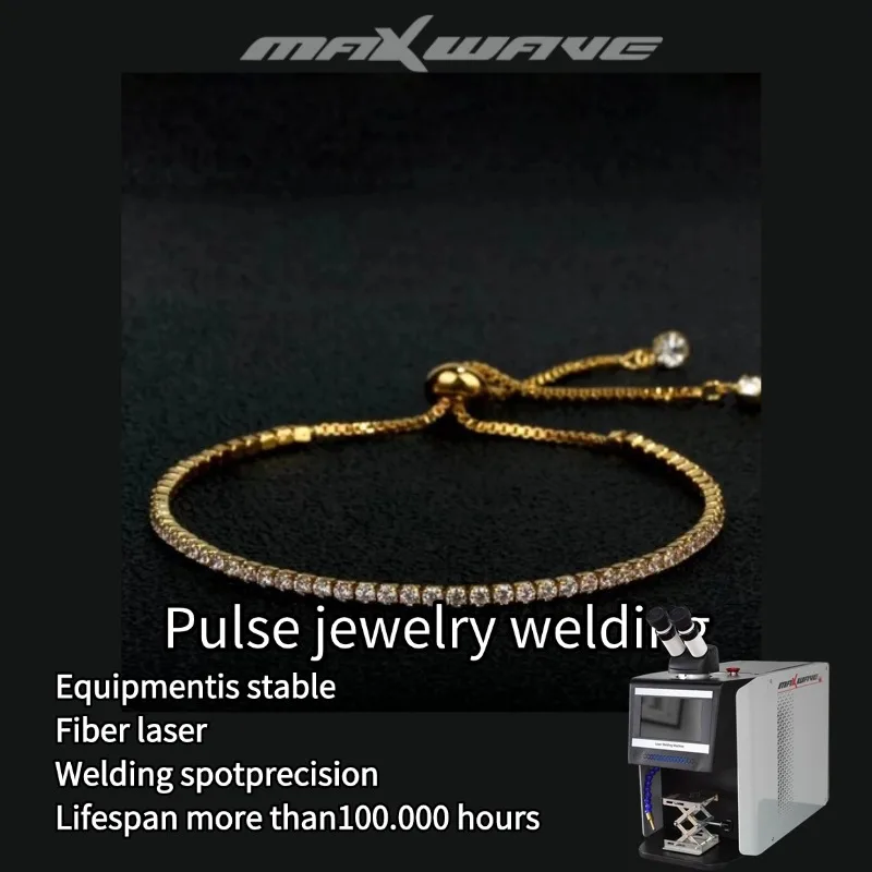 Maxwave Brand User-Friendly Desktop QCW Laser Welding Machine with Stable Performance for Metal and Non-Precious Metals