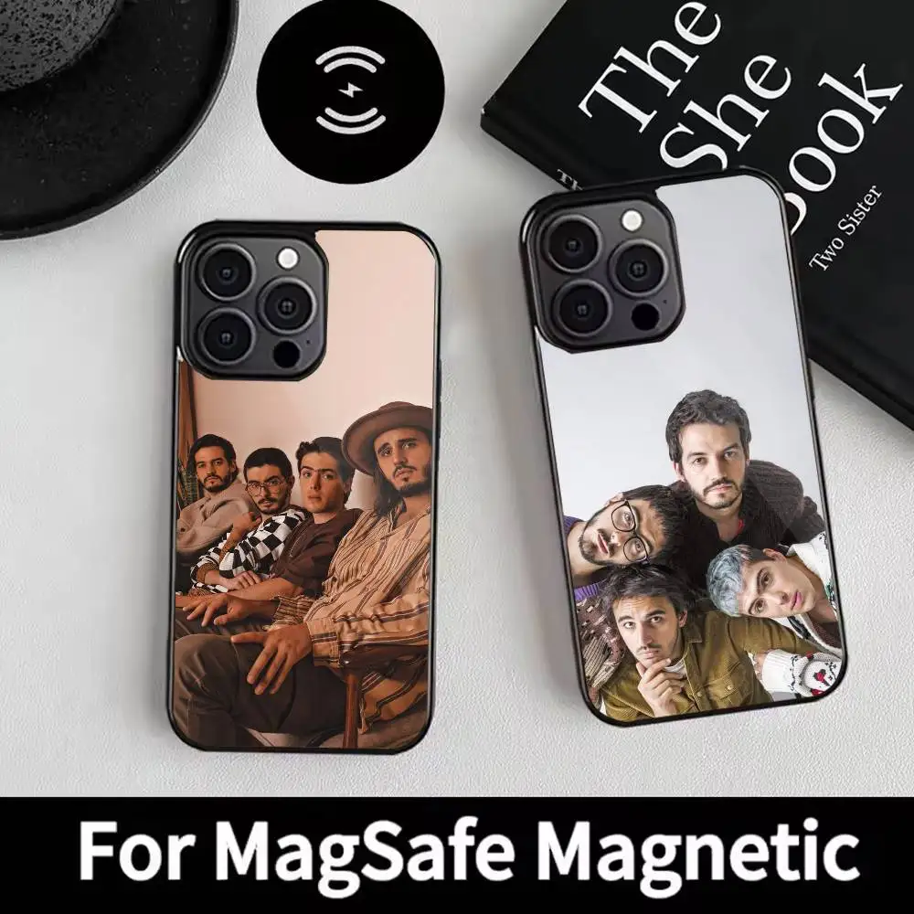 

Band M-Morat Phone Case For iPhone 17,16,15,14,13,12,Plus,Pro,Max For Magsafe Magnetic Wireless Charge