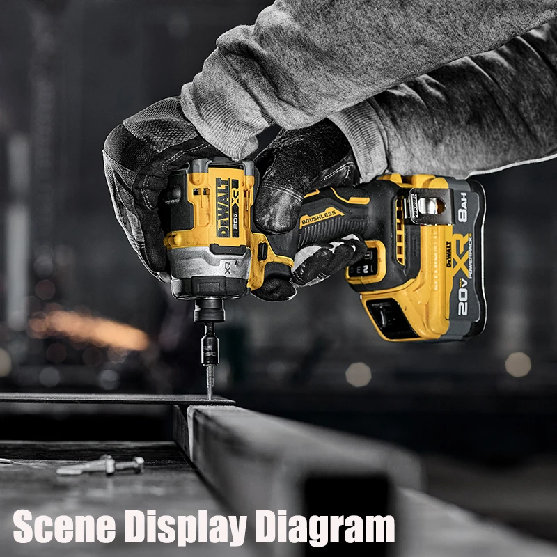 Imagem -04 - Dewalt-chave Elétrica sem Fio Impact Driver Versão Atualizada Combinação Versão Atualizada Combinação 20v 1.7ah Conjuntos de Baterias Dcf860 Dcbp034 Dcf850