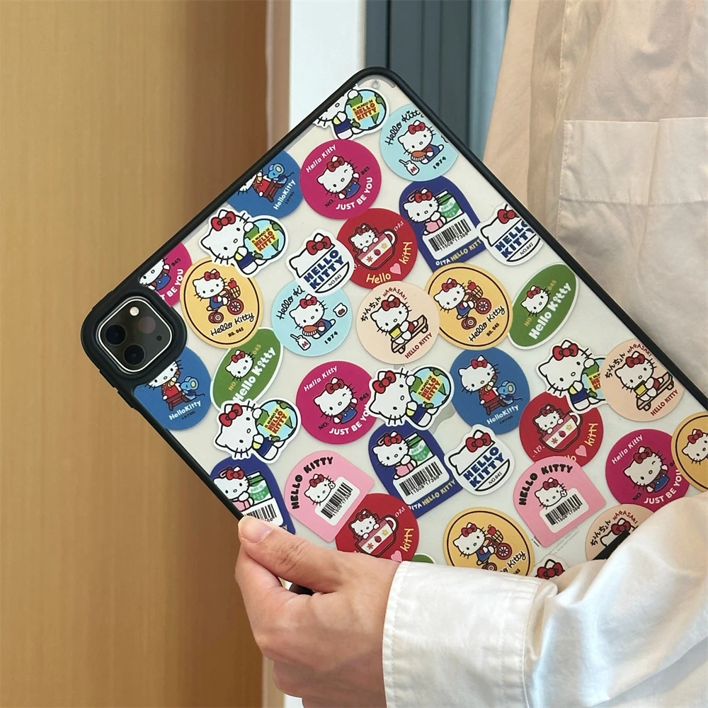 Acrylic Back Cover For iPad Air 5 4 3 10.9 10.5 10.2 7/8/9/10th Pro 11 2022 2024 Air11 2025 11th Mini6/7 9.7inch Case