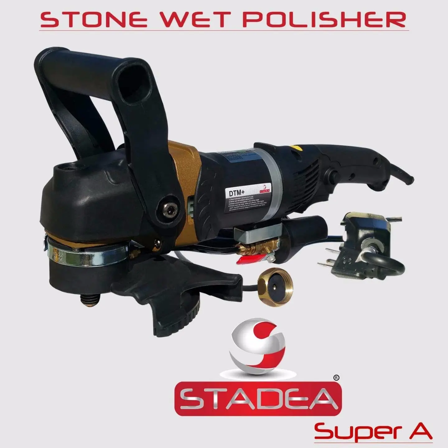 Swp105K Stone Concrete Countertop Grinder Polisher Wet Stone 4