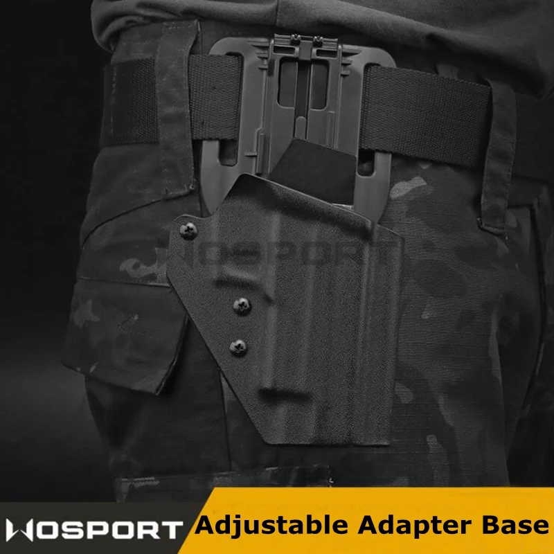 

Holster Adapter Belt Loop Adjustable Paddle KYDEX Glock 17 19 SIG SAUER P226 Colt 1911 glock accessoire tactical hunting items