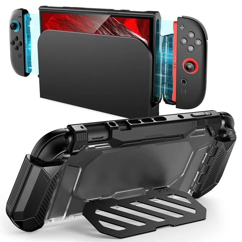 SUPCASE Für Nintendo Switch 2 Hülle 2025 UB Pro Faltbarer Ständer Dockfähige Integrierte Abdeckung Zubehör Kompatibel mit Switch 2