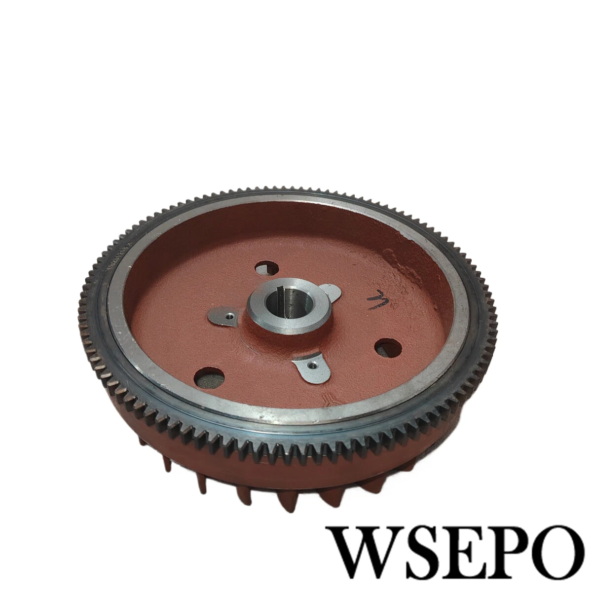 Top Quality! Electric Flywheel With Gear Ring  For 192F 192FA 12HP Air Cool 4 Stroke Diesel Engine