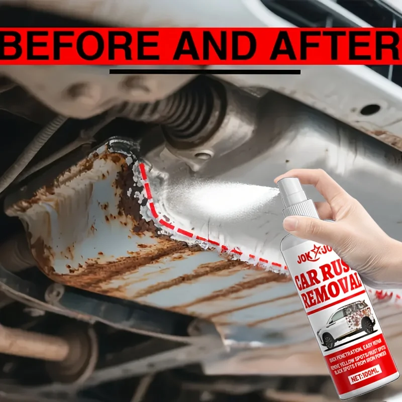 Car Metal Polisher for Car Underbody, Exhaust Pipes,Wheels,Various Metals Polishing,Rust Conversion Sealant,Corrosion Protection