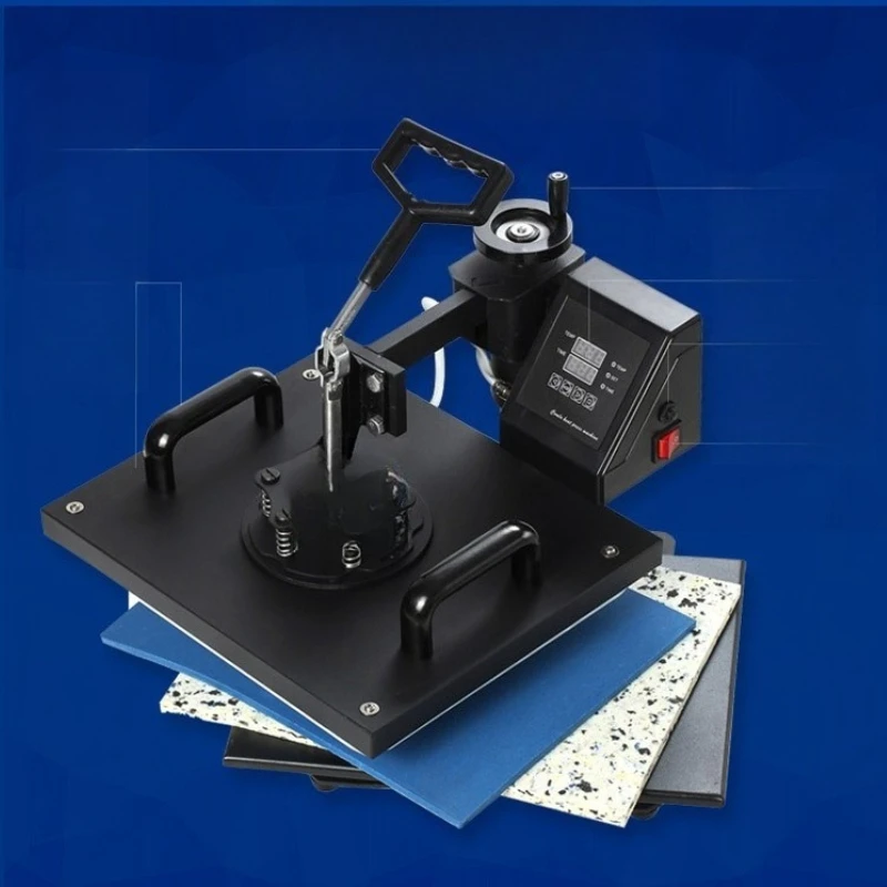 تي شيرت لوحة مسطحة الملابس نقل الحرارة آلة ختم ساخن آلة الضغط الشعبية
