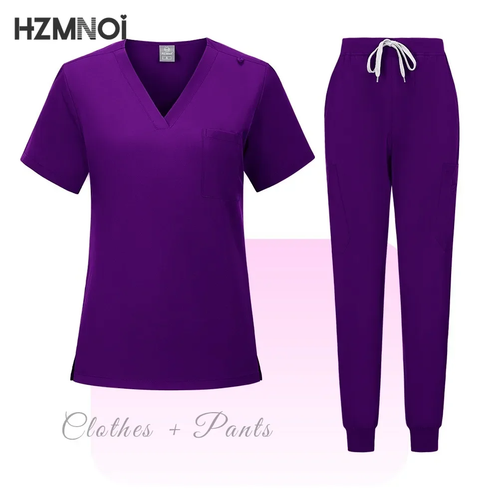 Vêtements de Travail Respirants pour Femme, Uniforme de miles Spa, Ensembles de GIslande ProHanovre Anti-Poussière, Blouse de Laboratoire, Chemise d'Infirmière, Vente en Gros