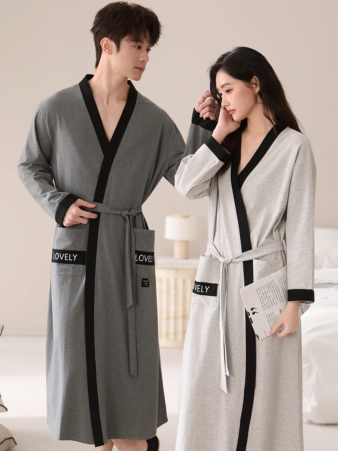 accappatoio-da-notte-in-puro-cotone-unisex-taglia-grande-ideale-per-la-casa-pigiama-per-coppie-nuovo-modello-per-primavera-e-autunno-tessuto-in-cotone-a-maglia-delicato-sulla-pelle
