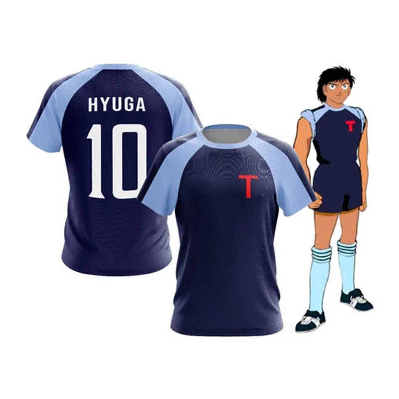 توهو FC ريتشارد تكس تكس هيوغا سوبر كامبيونز أوليفر نيوبي تي شيرت رجالي المرأة الأطفال سترة رياضية علوية غير رسمية