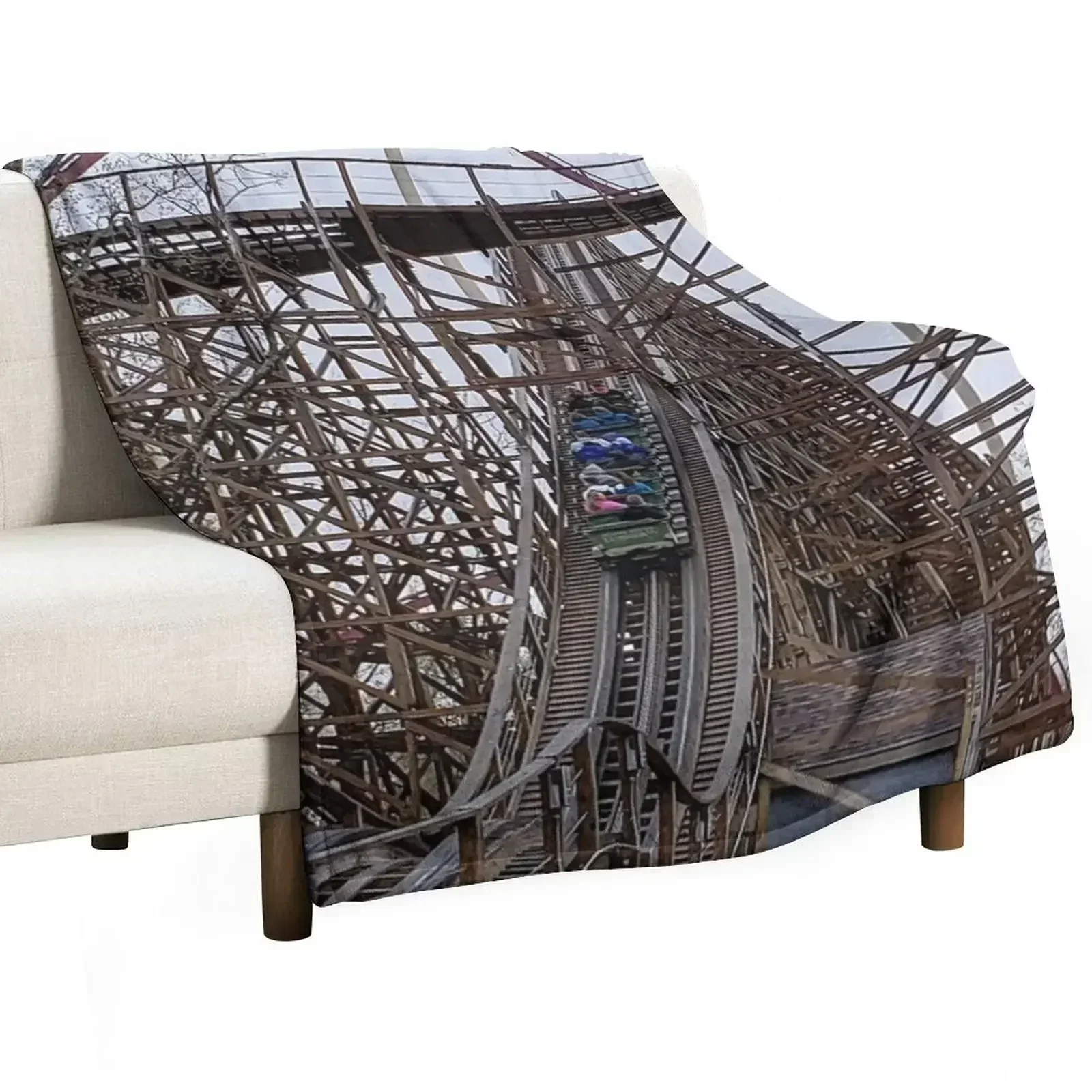

Mystic Timbers Throw Blanket Custom Hairy Soft Beds for winter Blankets