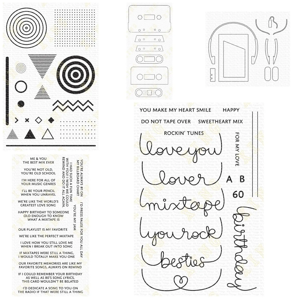 

Sentiments Messages 2023 New Arrival Clear Stamps and Metal Cutting Dies Sets for Diy Craft Making Greeting Card Scrapbooking