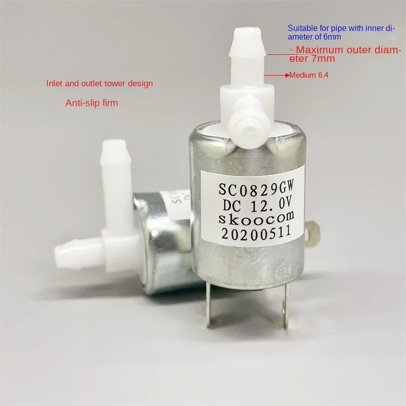 DC Motor 12V  Time SC0829GW Solenoid Valve Normally Closed Water Valve