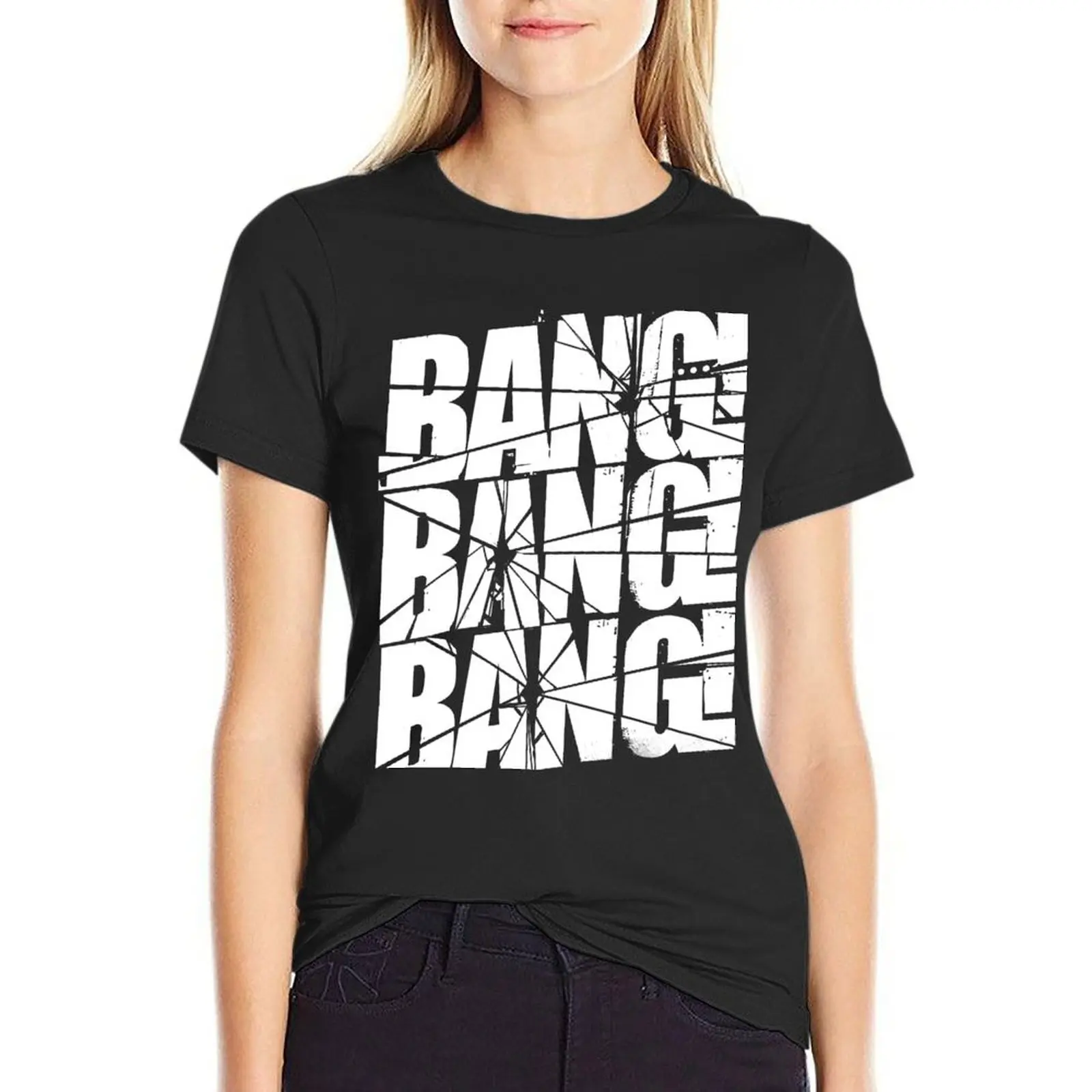 Big Bang Bang Bang T-Shirt summer tops tees shirts graphic tees white t-shirt dress for Women sexy