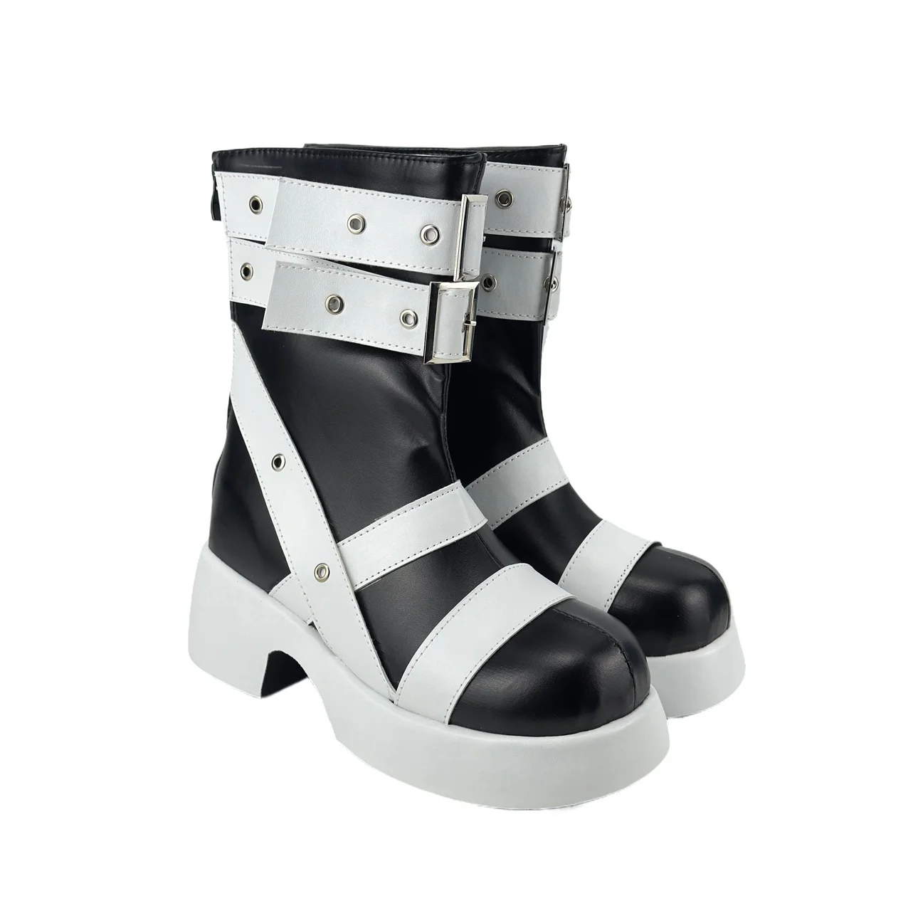 Maka Albarn Cosplay Anime Soul Eater Shoes Boots Women Girl Halloween Party Role Play Maka Cos Shoes