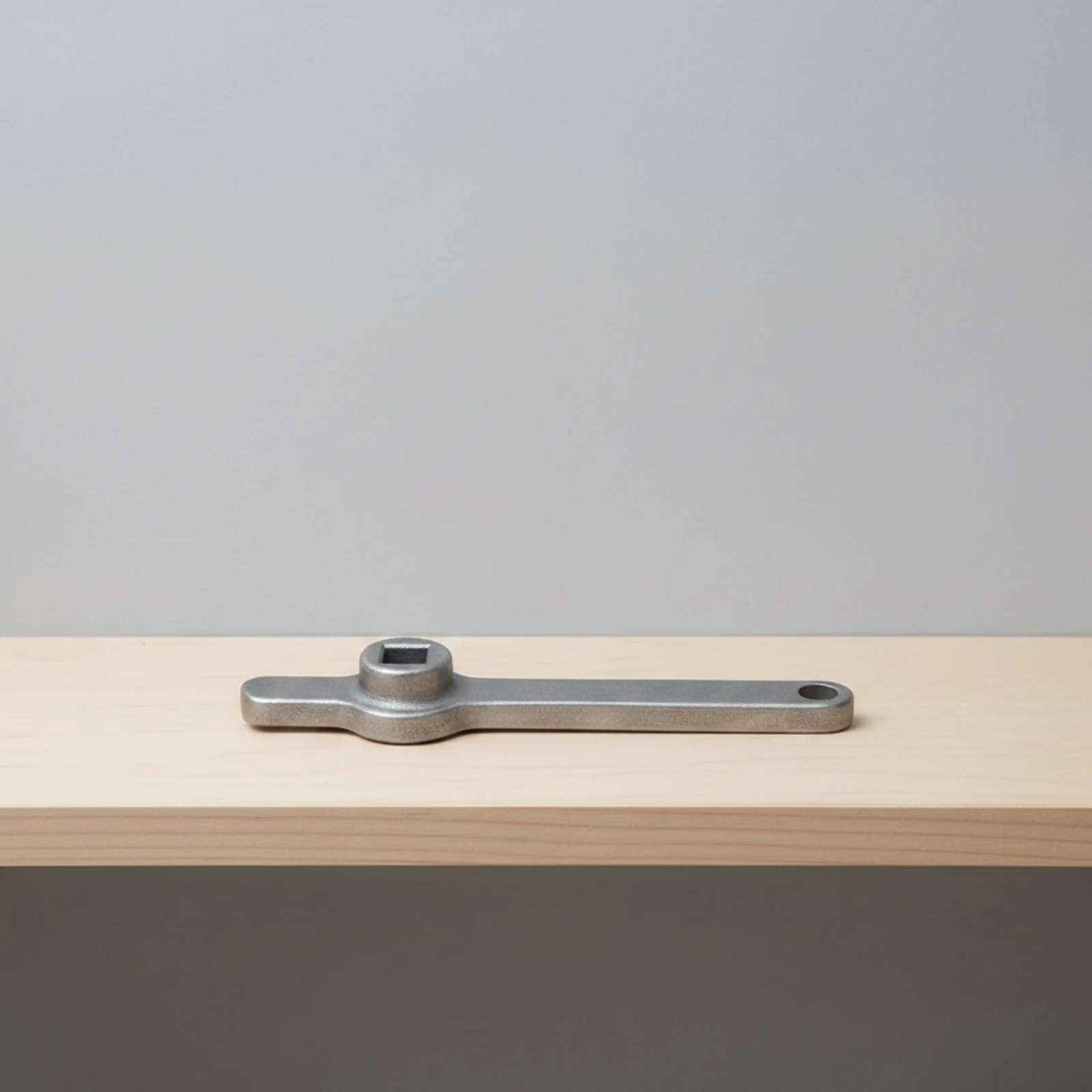 Clé de purge compacte pour radiateur, clé de purge à tête carrée, clé de purge à manche plat, durable pour les propriétaires de maisons et les espaces restreints.