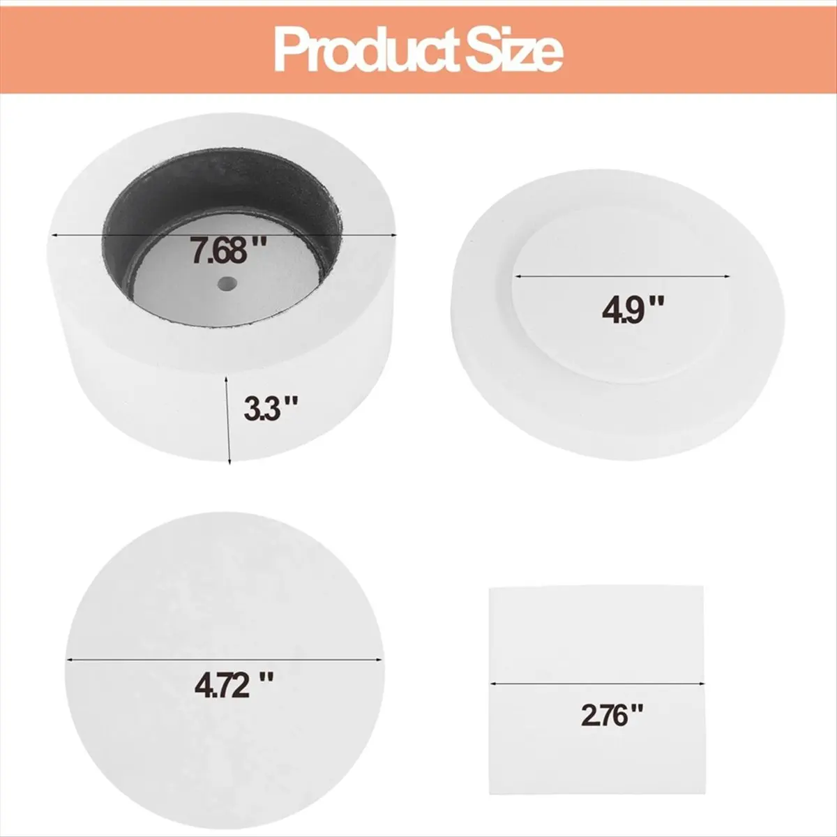

AT16 Large Microwave Kiln for Glass Fusing with 50 Sheets Kiln Papers Glass Fusing DIY Crafts Supplies Jewelry Making