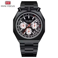 MINI FOCUS 0601 Men's Quartz Watches Classic Retro Calendar Luminous Clock Waterproof Chronograph Elegant Business for Male