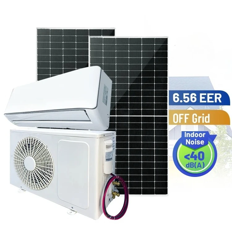 9000BTU Hybrid Solar air Conditioner 18000BTU AC DC Off Grid Solar air Conditioning for Home