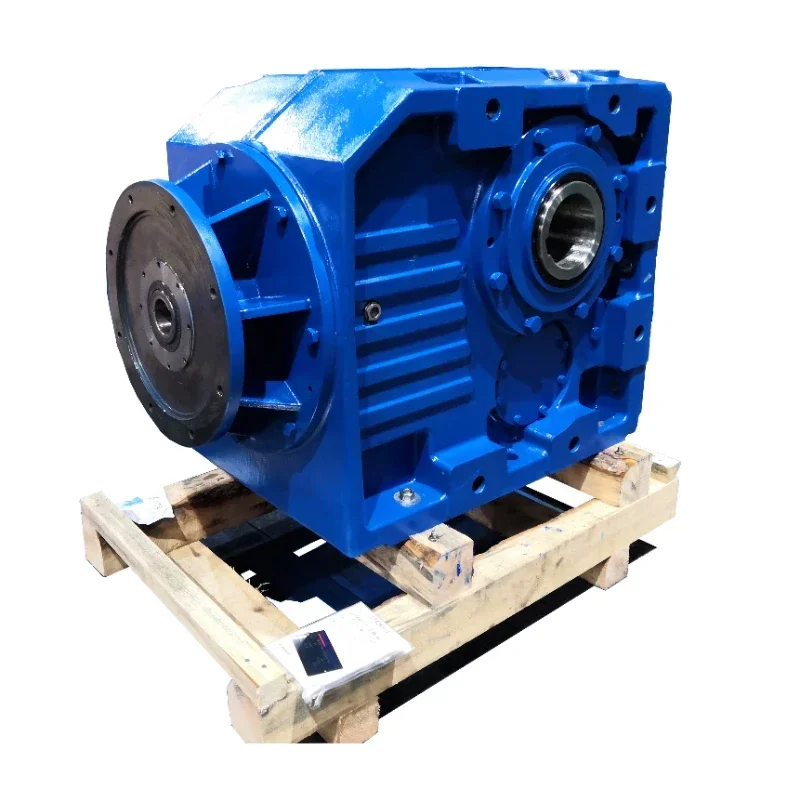 Hot selling and durable quick delivery helicoidal gearbox serie right angle gear reducer/geared motor