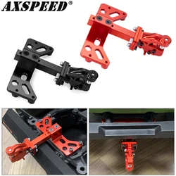 AXSPEED metallo paraurti posteriore rimorchio gancio per 1/6 RC Crawler Axial SCX6 AXI05000 JLU Jeep Buggy strumenti di decorazione