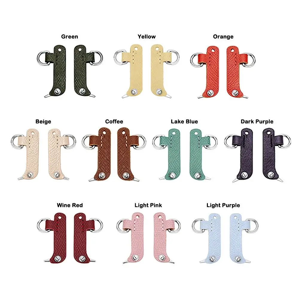 حزام بديل بتصميم خالٍ من اللكمات، حزام قابل للتعديل، حزام كتف من الجلد الحقيقي، ملحقات تحويل بإبزيم #4