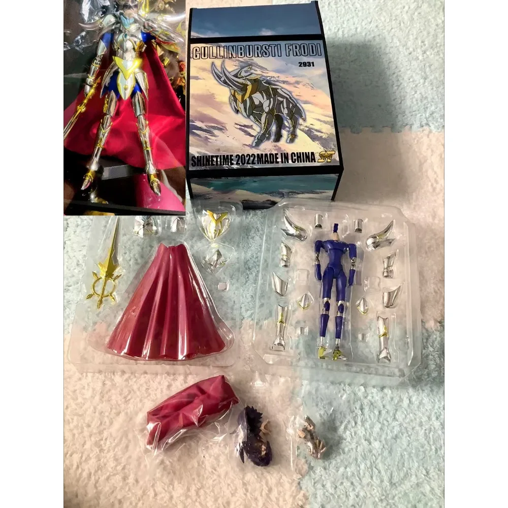 En Stock: Figura de Acción ST Modelo Saint Seiya Myth Cloth EX SOG Dios Shiratori Hyoga Cisne, Armadura Metálica, Caballero del Zodíaco