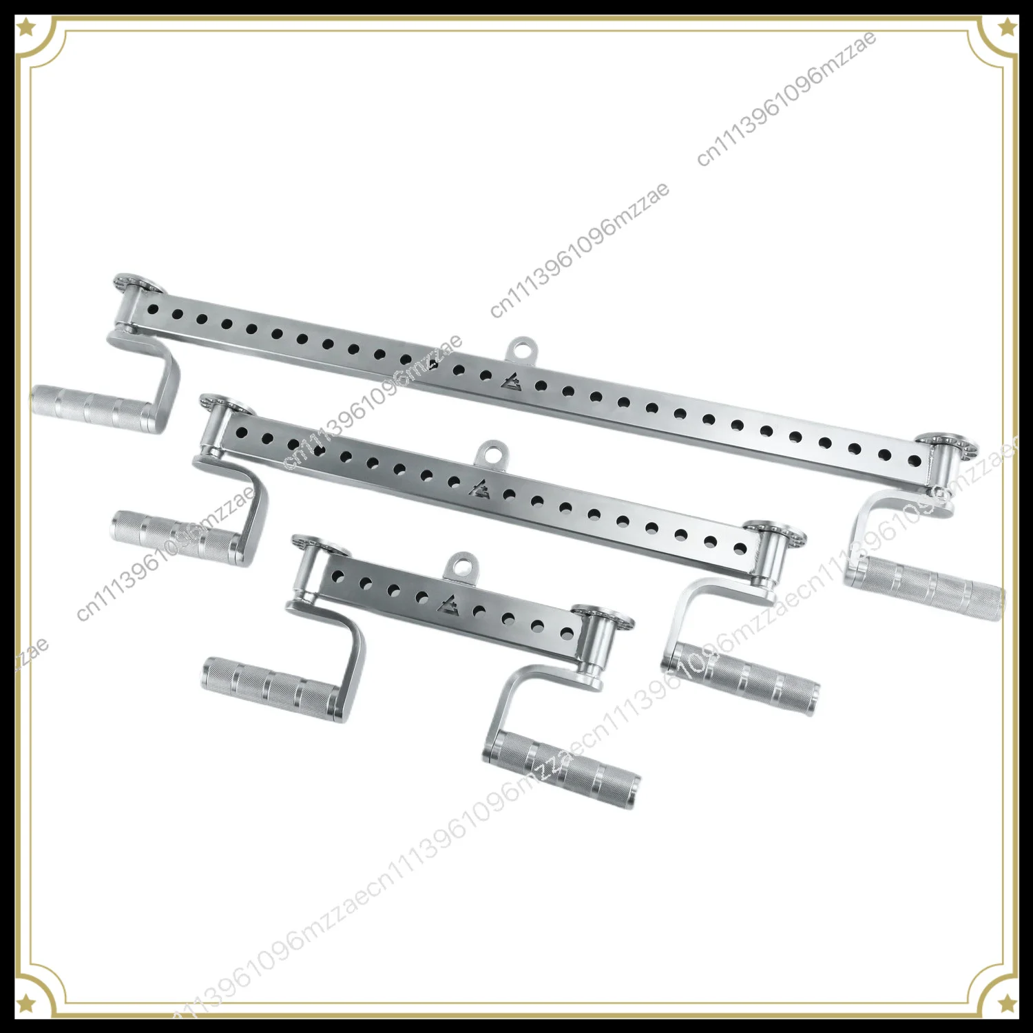 Stainless Steel Multi-functional Rotary Tie Rod/back Handle Adjustable for Household Comprehensive Fitness