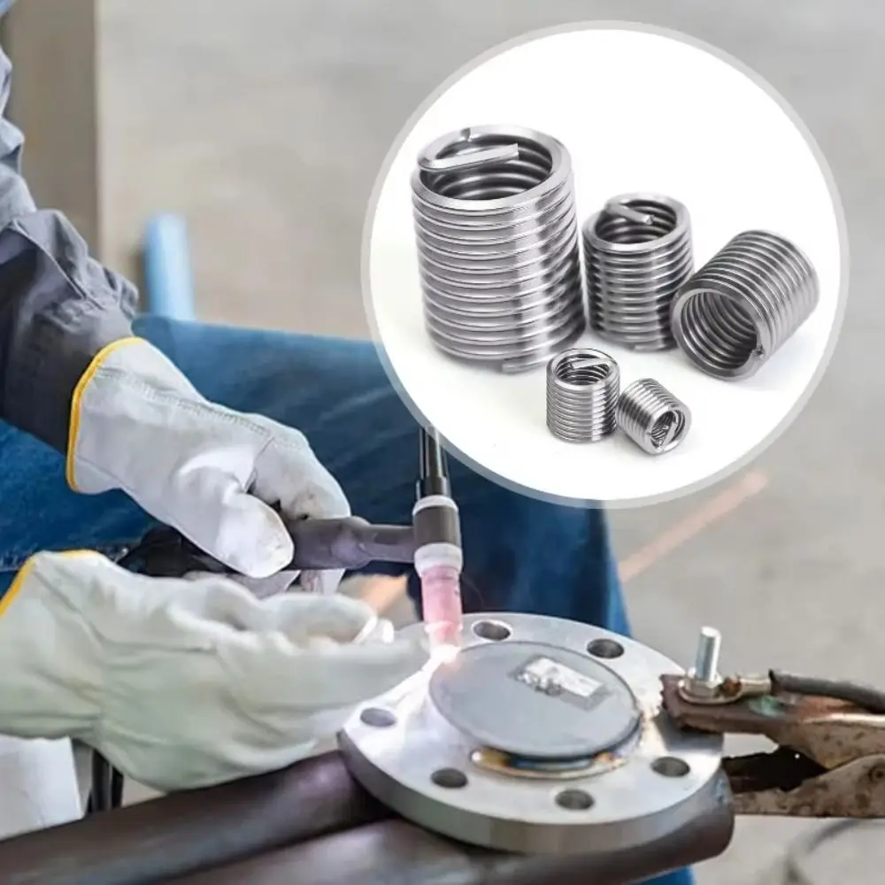 Picture 4: Stainless Steel Wire Thread Insert Spiral Wire Durable Thread Insert Coiled Wire Helical Thread Threaded Insert