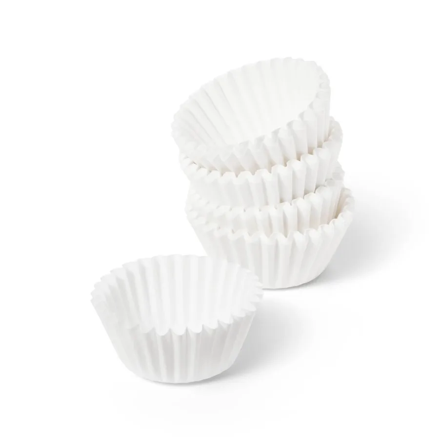 

Mini White Baking Cups - 100ct -
