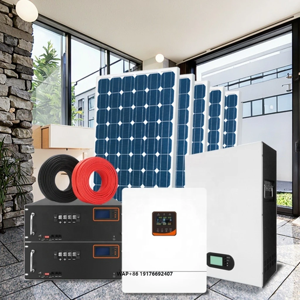 30kw Off-Grid Complete Solar Power System for Home Stackable Solar Panels with Battery Inverter Kit Renewable Energy Source