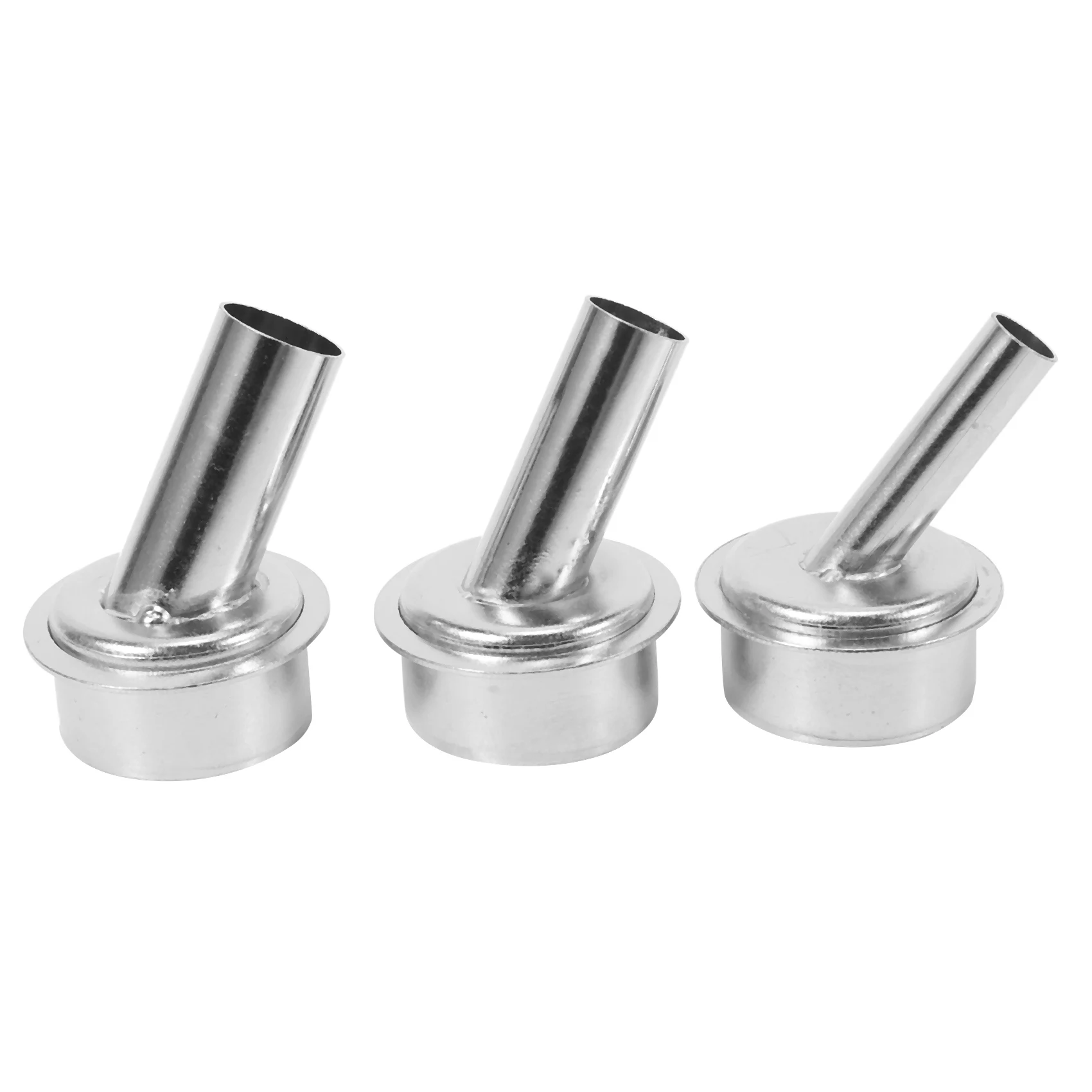 7Pcs 45 Degree Bent Curved Heat Nozzle 2.5/3/4/6/7/9/12mm Hot Air Nozzles for QUICK 861DW Soldering Station