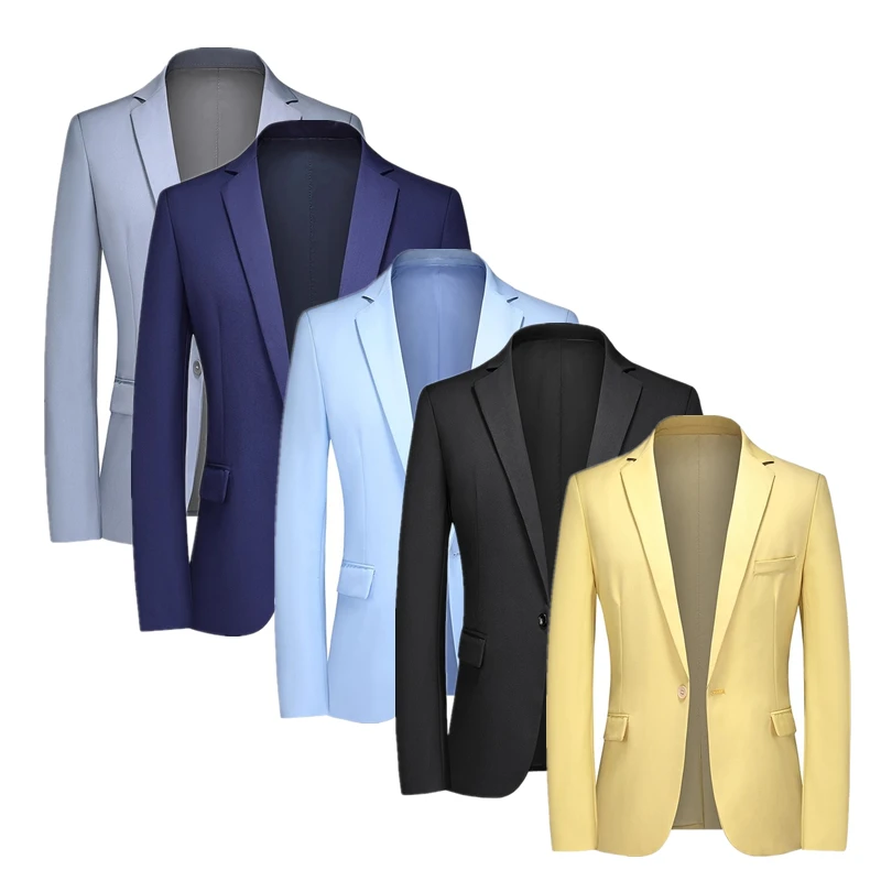 

Fall new suit men's suits professional jacket business casual small suit single west