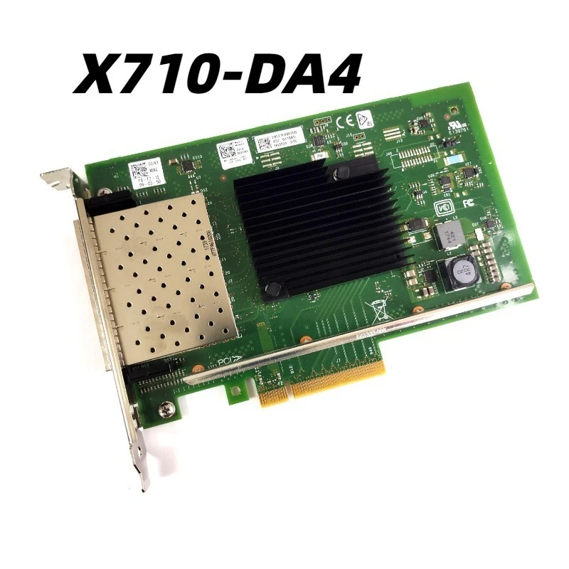 

X710-DA4 10GBe SFP+ Server NIC PCIe x8 Quad Port Network Adapter