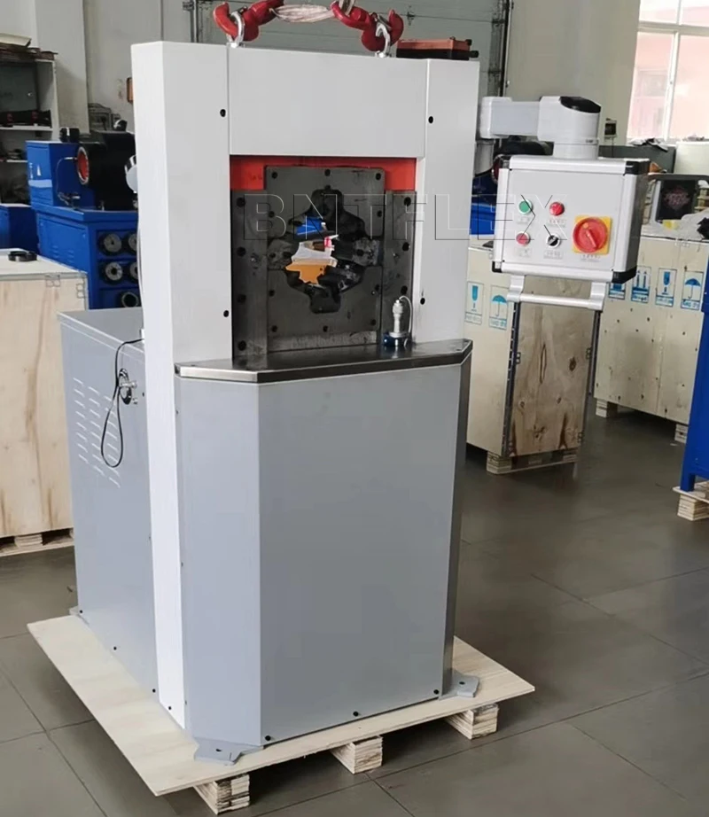 Canada use 1/4-3" 6-76mm P32 P20 P52 hydraulic pressing hose crimping machine hose pipe press machine