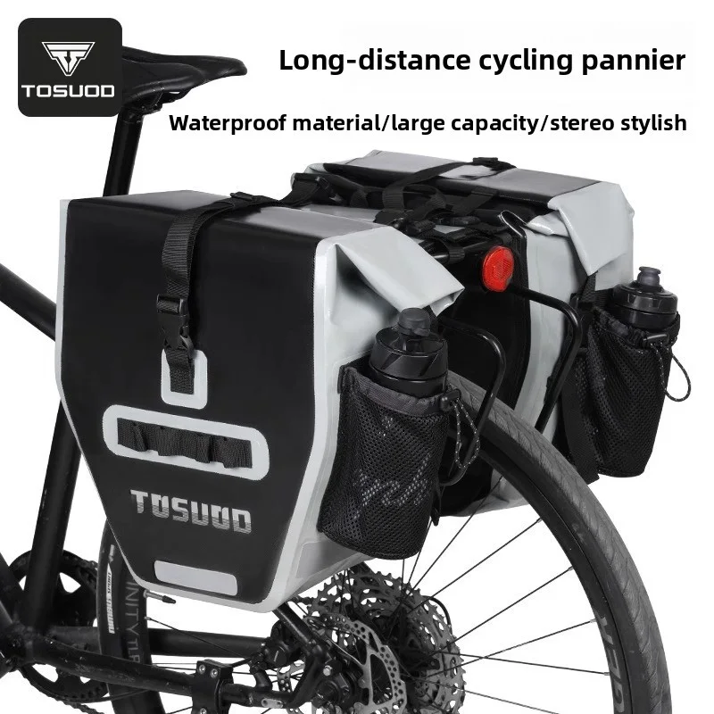 

TOSUOD Bicycle Pannier Top Front Tube Frame Bag Waterproof MTB Road Bike Storage Phone Case Cycling Bag Touch Screen Accessories