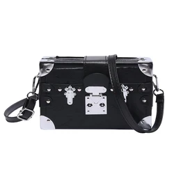 Fashion Women PU Leather Shoulder Bag High Quality Ladies Box Crossbody Bags for Women Casual New Female Handbags Messenger Bag