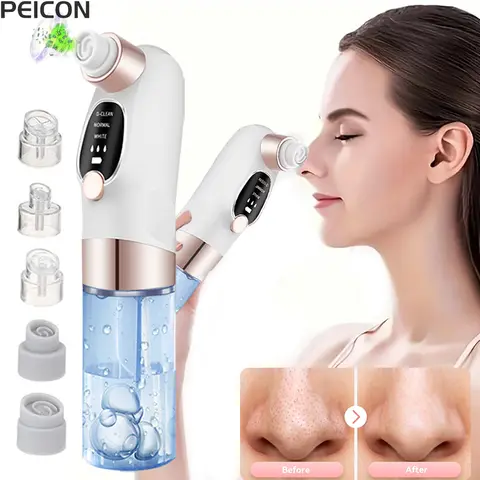 Blackhead Remover Black Dots Vacuum Cleaner Facial Pore Cleaner Deep Cleaning Black Dots Remover Pimple Acne Blackhead Removal
