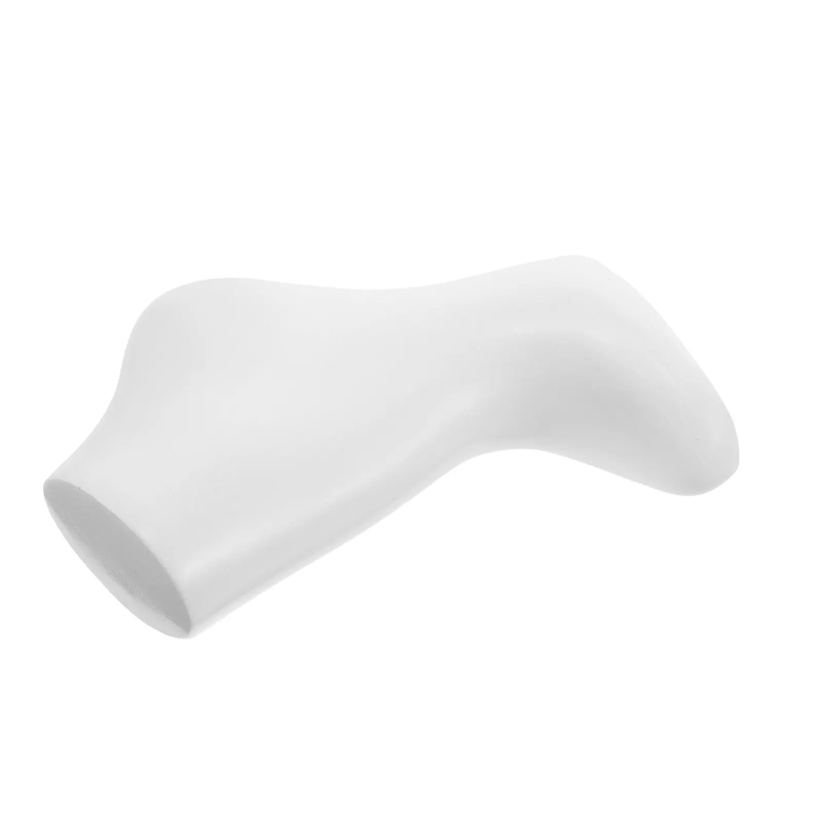 Left Foot Resin Mannequin White Ankle Bracelet Display Stand with Broad Base Stable Foot Jewelry Display Boutique Use