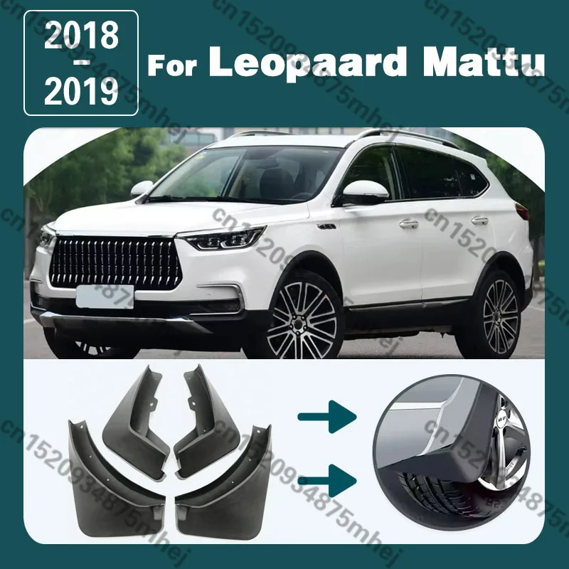 Fit For Leopaard Mattu 2018 2019 Molded Mudflaps Mud Flap Flaps Splash Guards Fender Front Rear Accessories