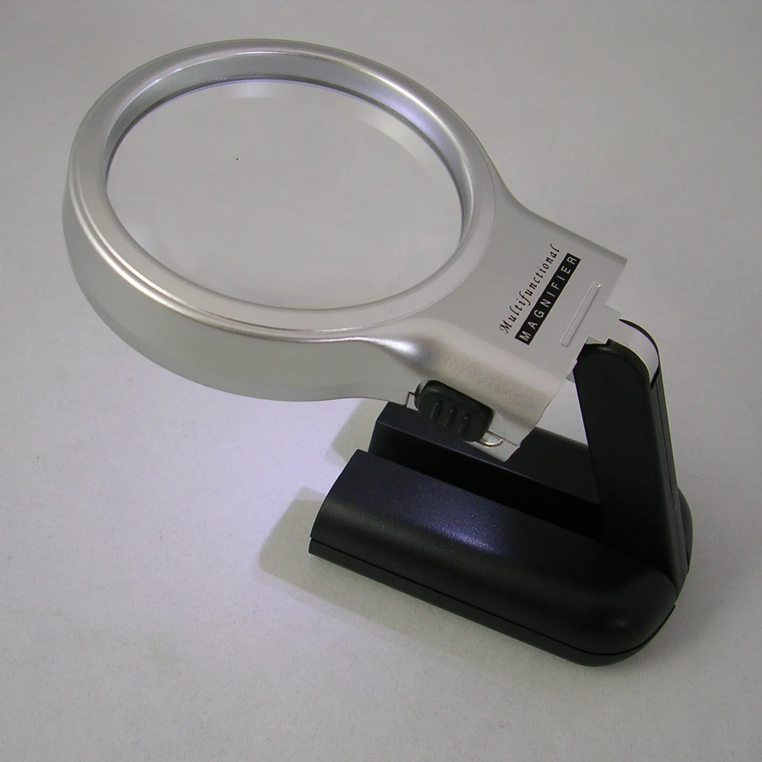 65Mm Handheld Magnifier Illuminated Magnifying Glass with Led Light for Reading/repair 3X Mini Pocket Microscope Jewelry Loupe