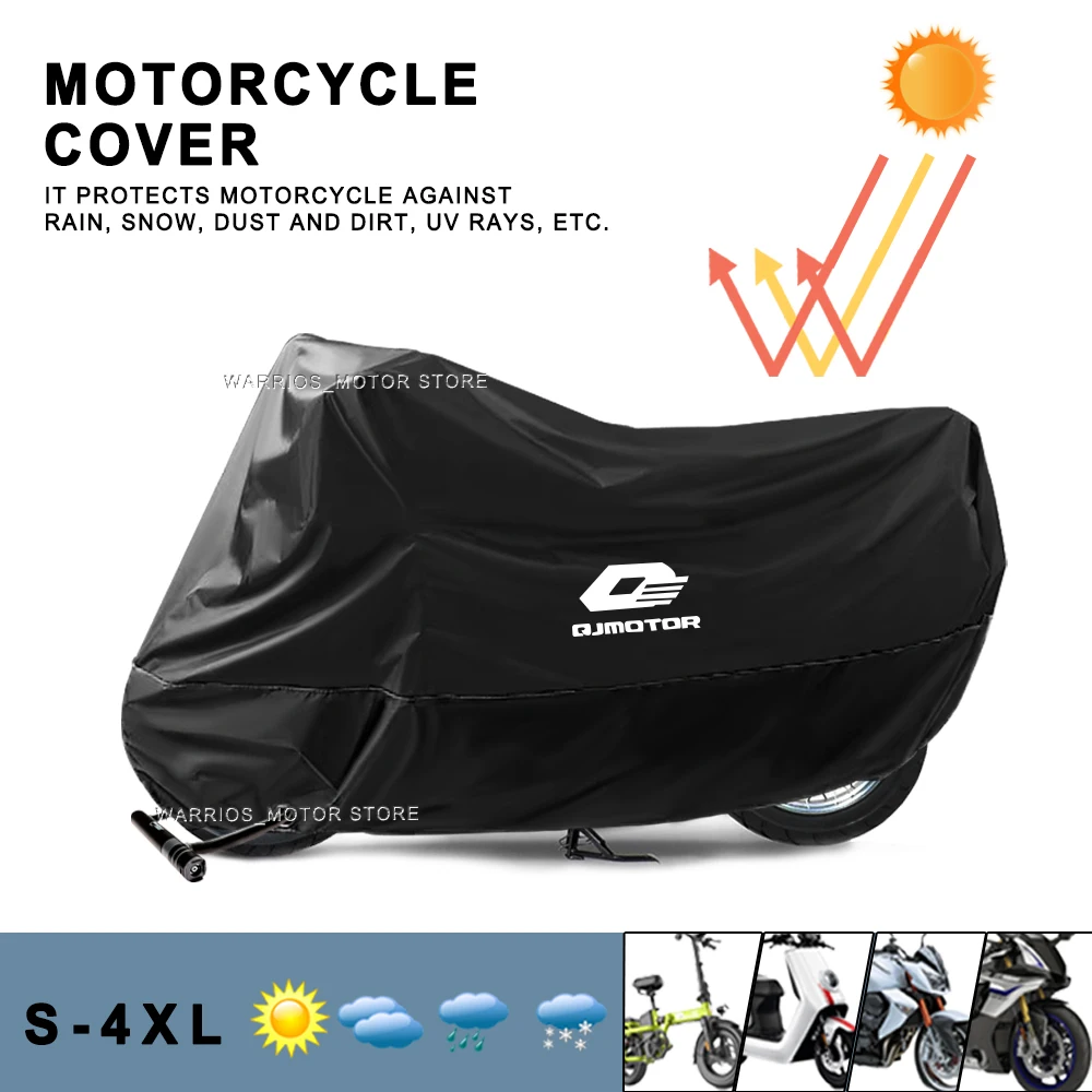 

For QJMOTO QJ SRT 800 800X 800SX SVT 650 X SRT700 SRT Motorcycle Cover UV Protective Dustproof Waterproof Motorcycle Rain Cover